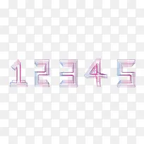 卡通手绘数字12345-空若网 卡通手绘数字12345-空若网