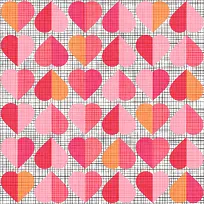 扁平化卡通粉色爱心矢量图-空若网 扁平化卡通粉色爱心矢量图-空若网