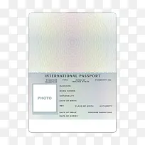 打开的护照模板实物-空若网 打开的护照模板实物-空若网