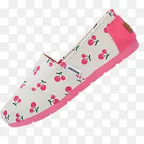 高清摄影淘宝活动一脚蹬樱桃女鞋-空若网 高清摄影淘宝活动一脚蹬樱桃女鞋-空若网