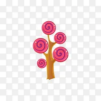 卡通可爱糖果树png-空若网 卡通可爱糖果树png-空若网