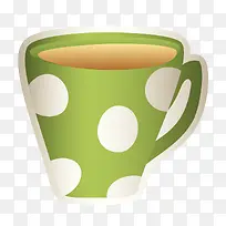 绿色的杯子卡通-空若网 绿色的杯子卡通-空若网