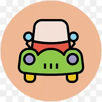 手绘卡通图标手绘车辆素材-空若网 手绘卡通图标手绘车辆素材-空若网