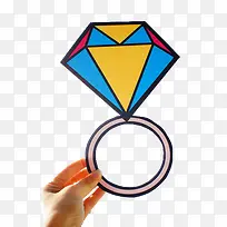 手拿卡通钻戒-空若网 手拿卡通钻戒-空若网