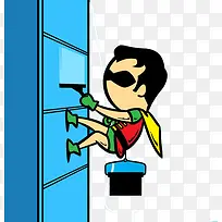 扁平化高空清洁员-空若网 扁平化高空清洁员-空若网