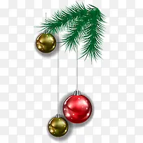 圣诞节绿色松叶装饰-空若网 圣诞节绿色松叶装饰-空若网