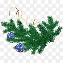 松树枝圣诞球-空若网 松树枝圣诞球-空若网