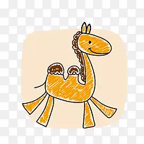 卡通骆驼PNG下载-空若网 卡通骆驼PNG下载-空若网