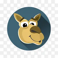 骆驼头像PNG下载-空若网 骆驼头像PNG下载-空若网