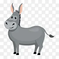 卡通毛驴PNG下载-空若网 卡通毛驴PNG下载-空若网