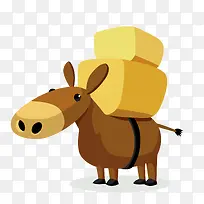 卡通驴PNG下载-空若网 卡通驴PNG下载-空若网