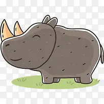 卡通犀牛PNG下载-空若网 卡通犀牛PNG下载-空若网