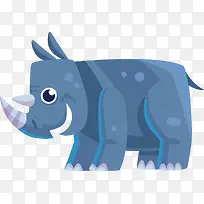 卡通犀牛PNG下载-空若网 卡通犀牛PNG下载-空若网