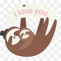 我爱爸爸树袋熊标签-空若网 我爱爸爸树袋熊标签-空若网