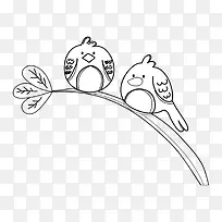 ͣ����֦�ϵ������ʻ�-������