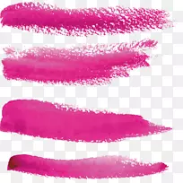 水彩画.粉红墨水-空若网 水彩画.粉红墨水-空若网