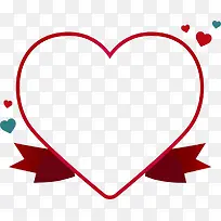 卡通爱心展板免抠图-空若网 卡通爱心展板免抠图-空若网