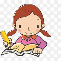 学习的女孩-空若网 学习的女孩-空若网