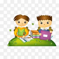 在绿地上学习-空若网 在绿地上学习-空若网