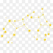 卡通手绘黄色星星-空若网 卡通手绘黄色星星-空若网