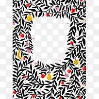 时尚藤蔓叶子图案-空若网 时尚藤蔓叶子图案-空若网