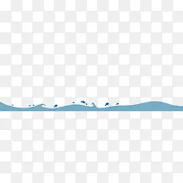 手绘蓝色小鱼-空若网 手绘蓝色小鱼-空若网