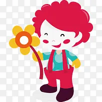 小丑可爱卡通-空若网 小丑可爱卡通-空若网