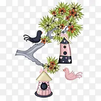 鸟语花香-空若网 鸟语花香-空若网