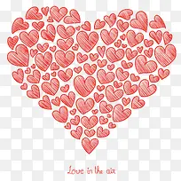爱心背景素材-空若网 爱心背景素材-空若网
