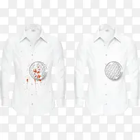 白衬衫纤维污迹对比-空若网 白衬衫纤维污迹对比-空若网