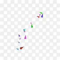 彩色动感三角形-空若网 彩色动感三角形-空若网