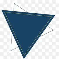 扁平科技三角形装饰-空若网 扁平科技三角形装饰-空若网