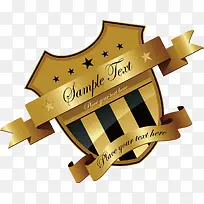 金属盾牌装饰设计矢量-空若网 金属盾牌装饰设计矢量-空若网