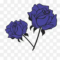 卡通玫瑰背景设计-空若网 卡通玫瑰背景设计-空若网