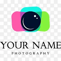 可爱彩色摄影矢量元素-空若网 可爱彩色摄影矢量元素-空若网