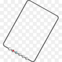 斜线边框矢量-空若网 斜线边框矢量-空若网