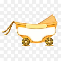 手绘卡通小推车元素-空若网 手绘卡通小推车元素-空若网