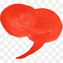 水彩画气泡.言语气球-空若网 水彩画气泡.言语气球-空若网