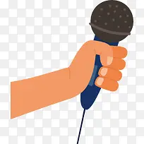 矢量梦幻音乐主题麦克风素材-空若网 矢量梦幻音乐主题麦克风素材-空若网