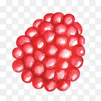 卡通手绘水果装饰海报设计葡萄-空若网 卡通手绘水果装饰海报设计葡萄-空若网