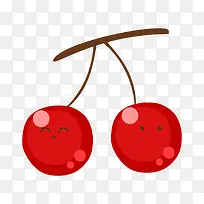 卡通樱桃PNG下载-空若网 卡通樱桃PNG下载-空若网