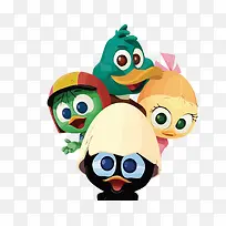 矢量儿童风卡通鸭子-空若网 矢量儿童风卡通鸭子-空若网