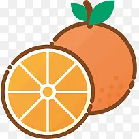 卡通橙子PNG下载-空若网 卡通橙子PNG下载-空若网