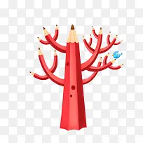 铅笔树-空若网 铅笔树-空若网