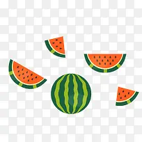 卡通西瓜PNG下载-空若网 卡通西瓜PNG下载-空若网