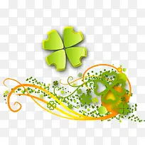 矢量四叶草-空若网 矢量四叶草-空若网