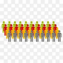 彩色人群-空若网 彩色人群-空若网