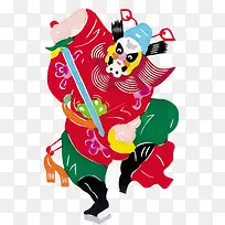 卡通手绘京剧-空若网 卡通手绘京剧-空若网