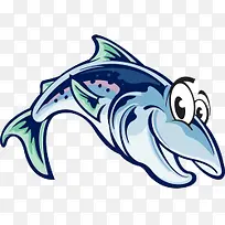 卡通手绘矢量卡通鱼-空若网 卡通手绘矢量卡通鱼-空若网