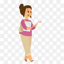 拿着笔记本电脑的女孩-空若网 拿着笔记本电脑的女孩-空若网